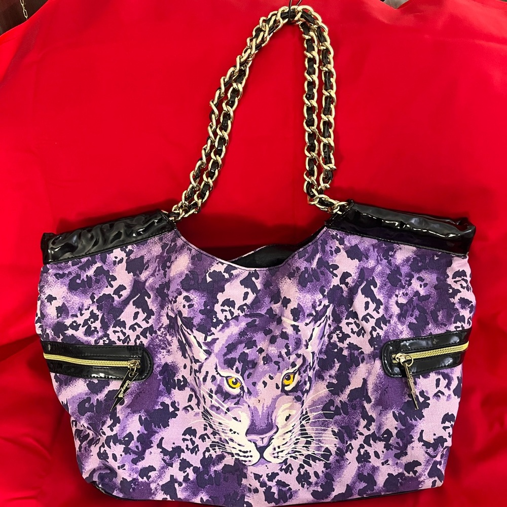 Betsey Johnson large tote bag